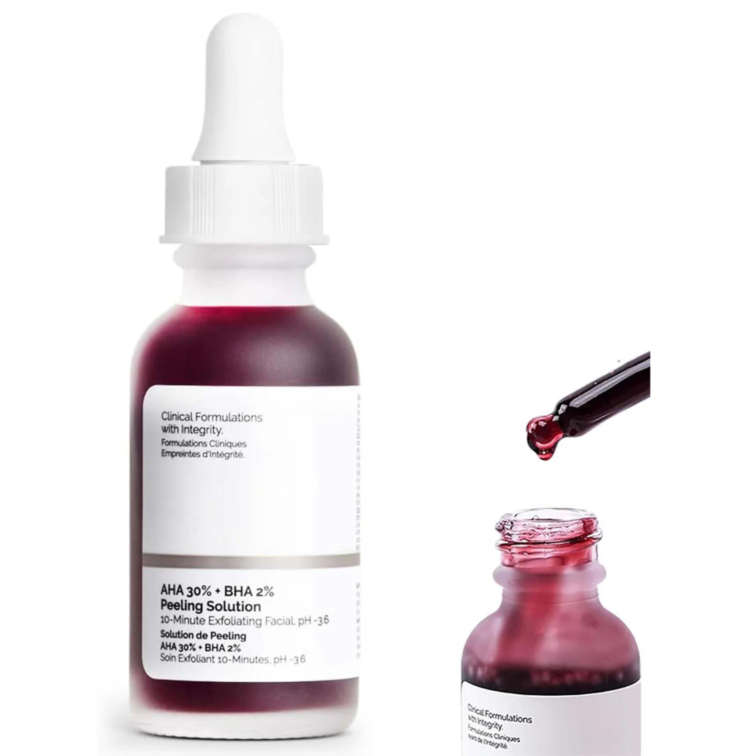 AHA 30% + BHA2% Peeling Solution