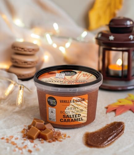 Salted Caramel Chewy Vanilla & Cocoa Body Scrub - 250 ml