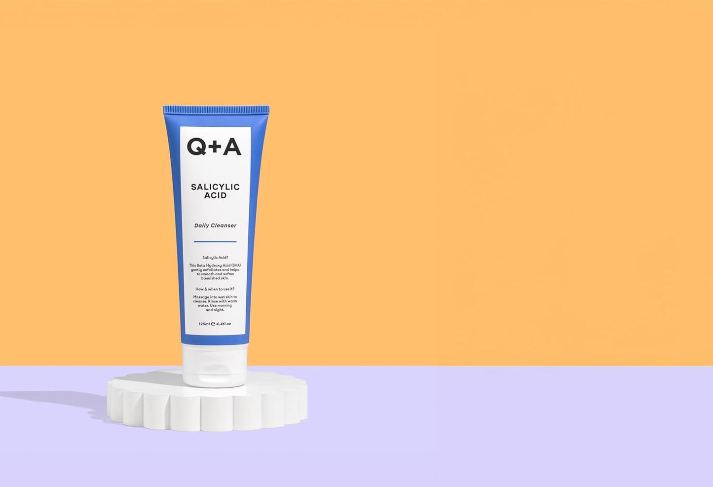 Q+A Niacinamide Gentle Exfoliating Face Cleanser
