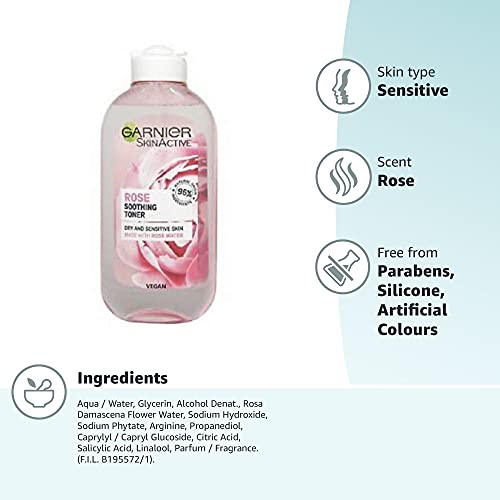 Garnier Natural Rose Water Cleansing Milk
