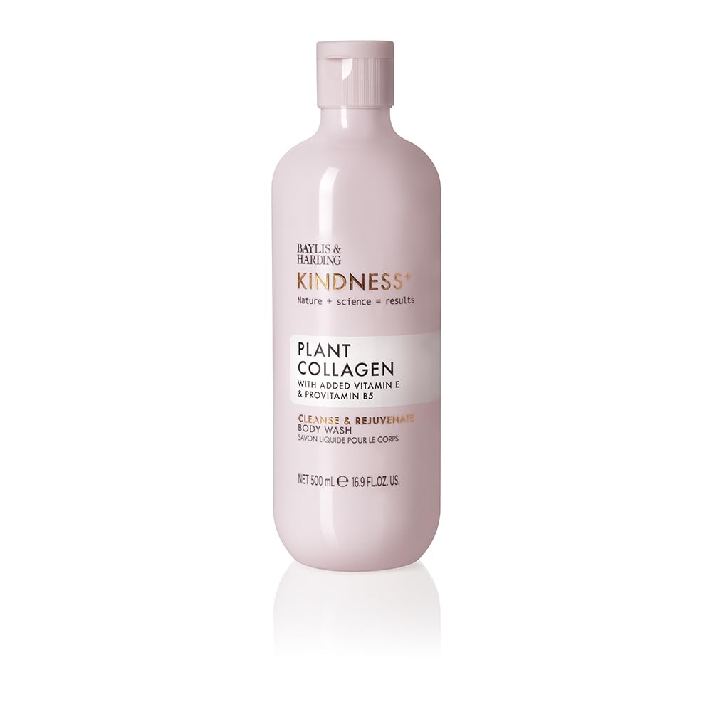 Plant Collagen, Rose Water & Coconut Milk Shower Gel