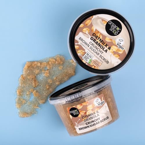 Oatmilk & Granola Crunchy Brown Sugar Scrub - 250 ml