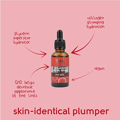 Collagen & Q10 Facial Serum | Ubiquinone (Q10) + Collagen + Betaine | Softens & Smoothens