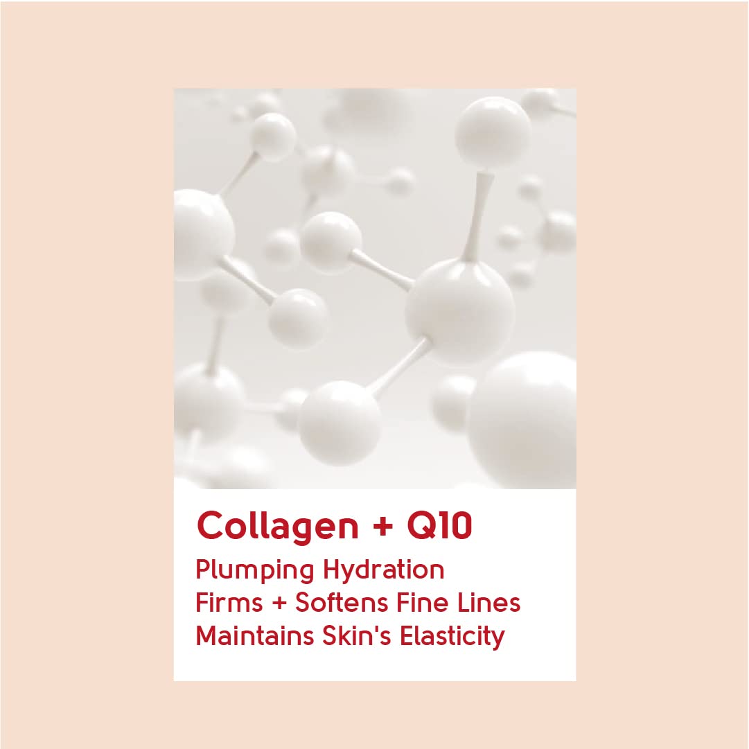 Collagen & Q10 Facial Serum | Ubiquinone (Q10) + Collagen + Betaine | Softens & Smoothens