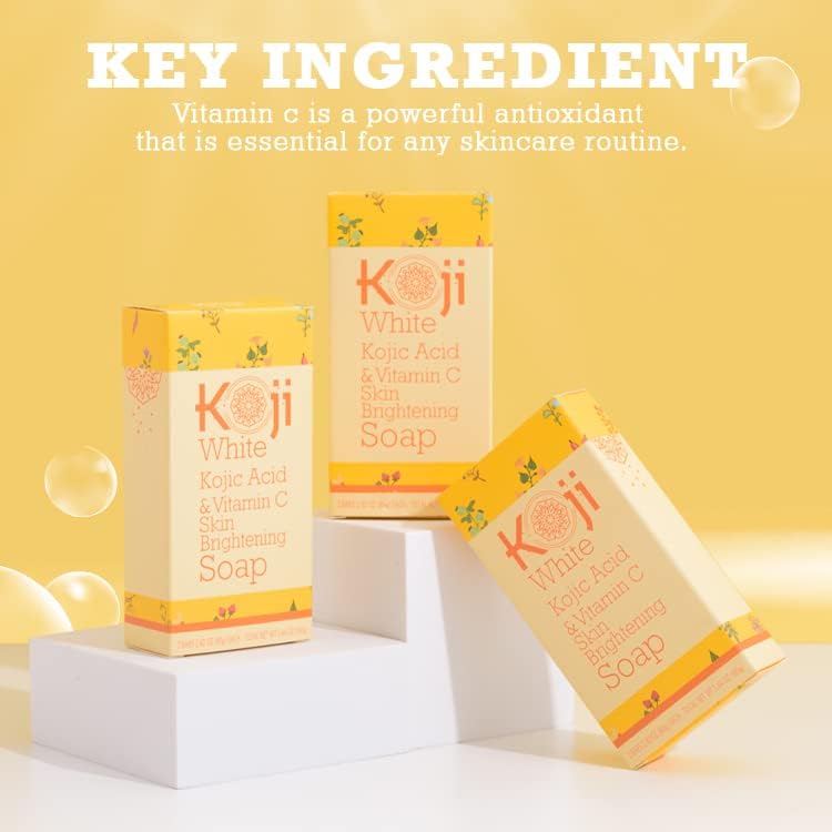 Kojic Acid & Vitamin C Brightening Soap