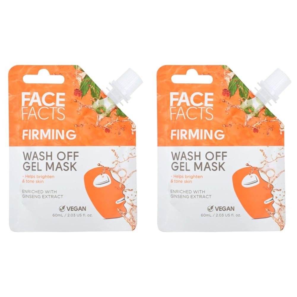 Face Facts Firming Gel Mask | Brighten + Tone - Resealable Pouch