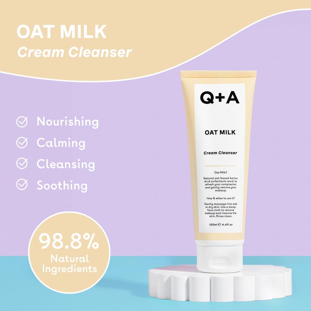 Q+A Niacinamide Gentle Exfoliating Face Cleanser