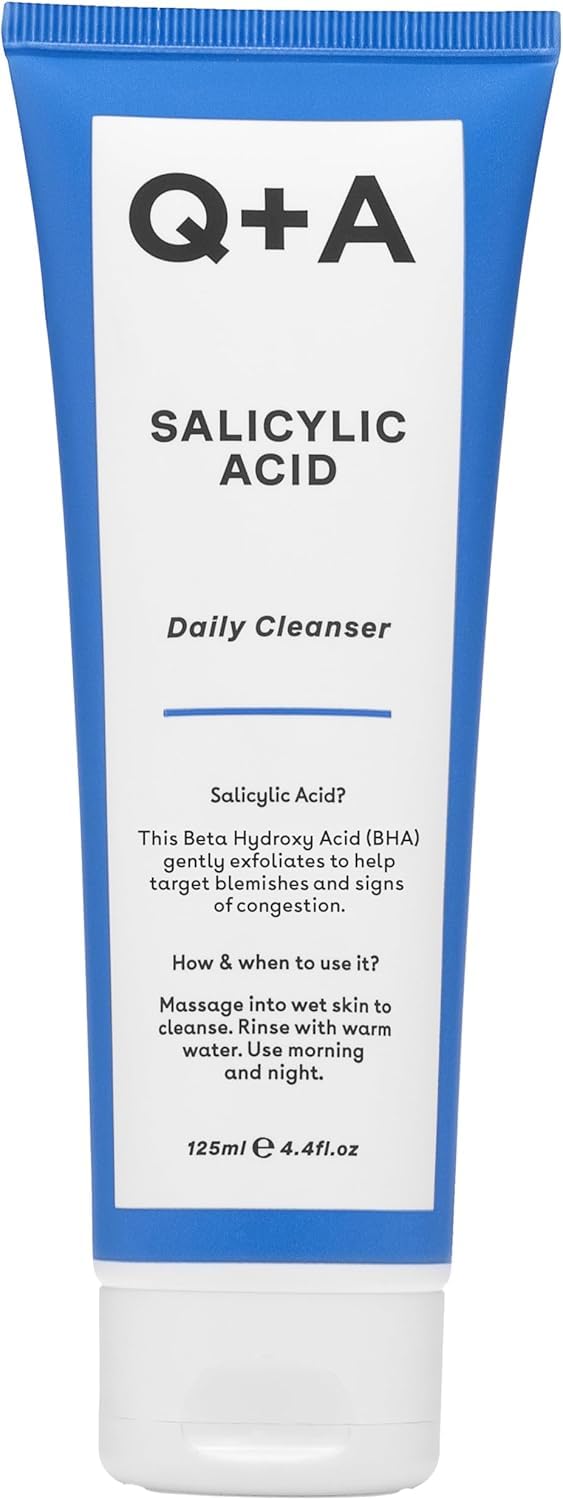 Q+A Niacinamide Gentle Exfoliating Face Cleanser