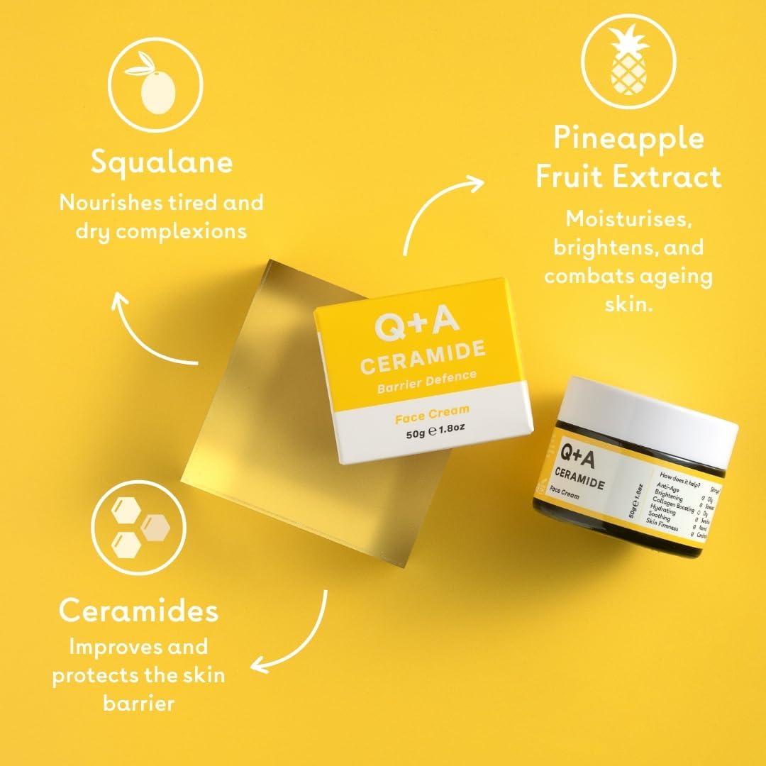 Q+A Ceramide Barrier Defence Face Cream