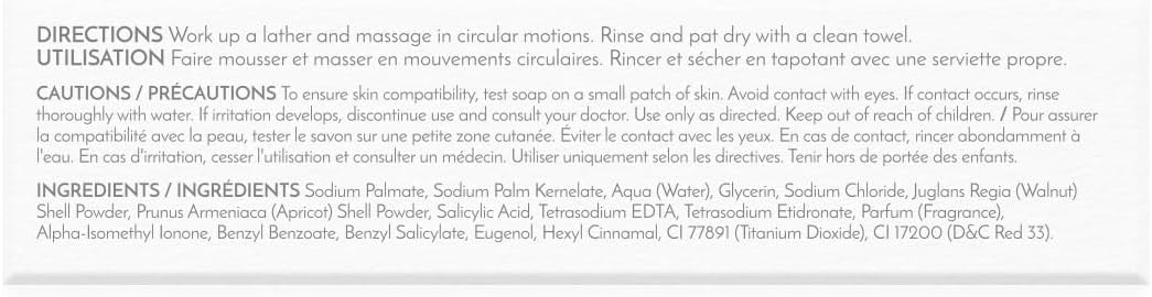 Revitale Salicylic Acid Scrub Soap, Pore Exfoliating, Softening Skin, Anti-Blemish