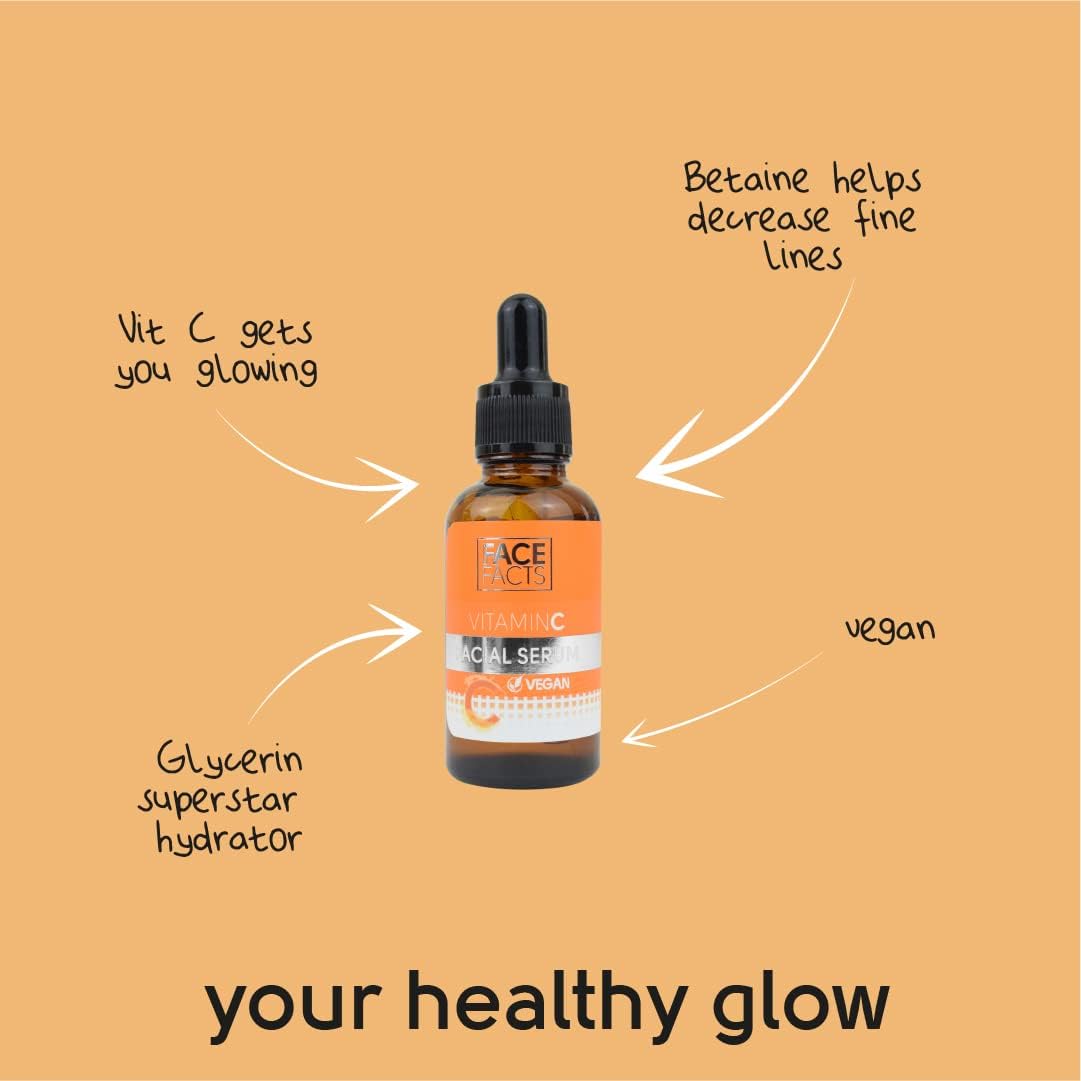 Vitamin C Facial Serum - Brightens & Hydrates