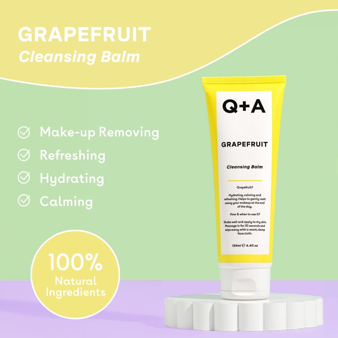Q+A Niacinamide Gentle Exfoliating Face Cleanser
