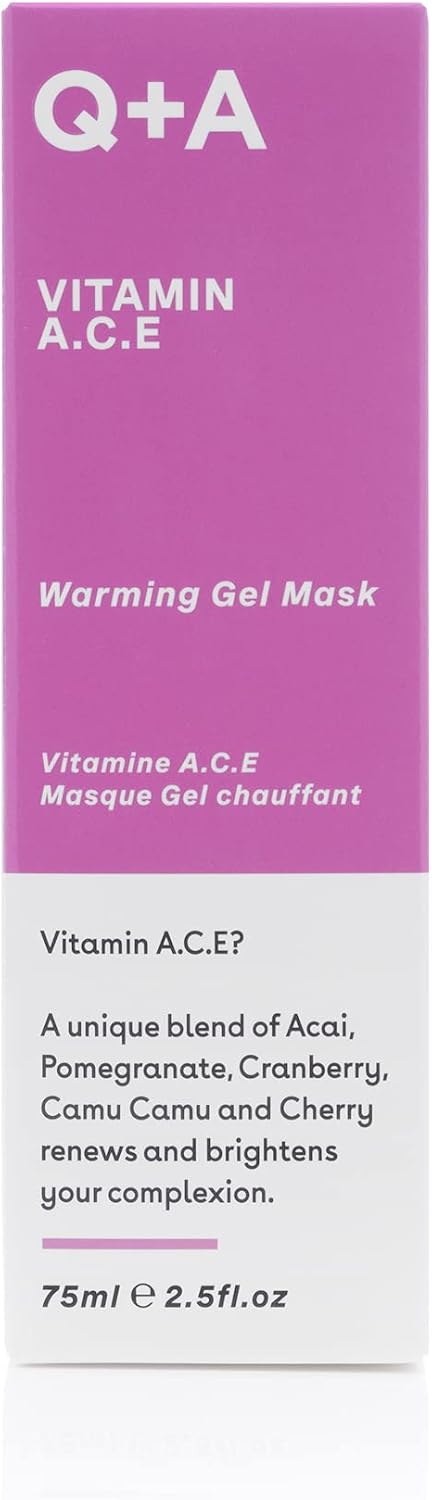 Q+A Vitamin A.C.E. Warming Gel Mask