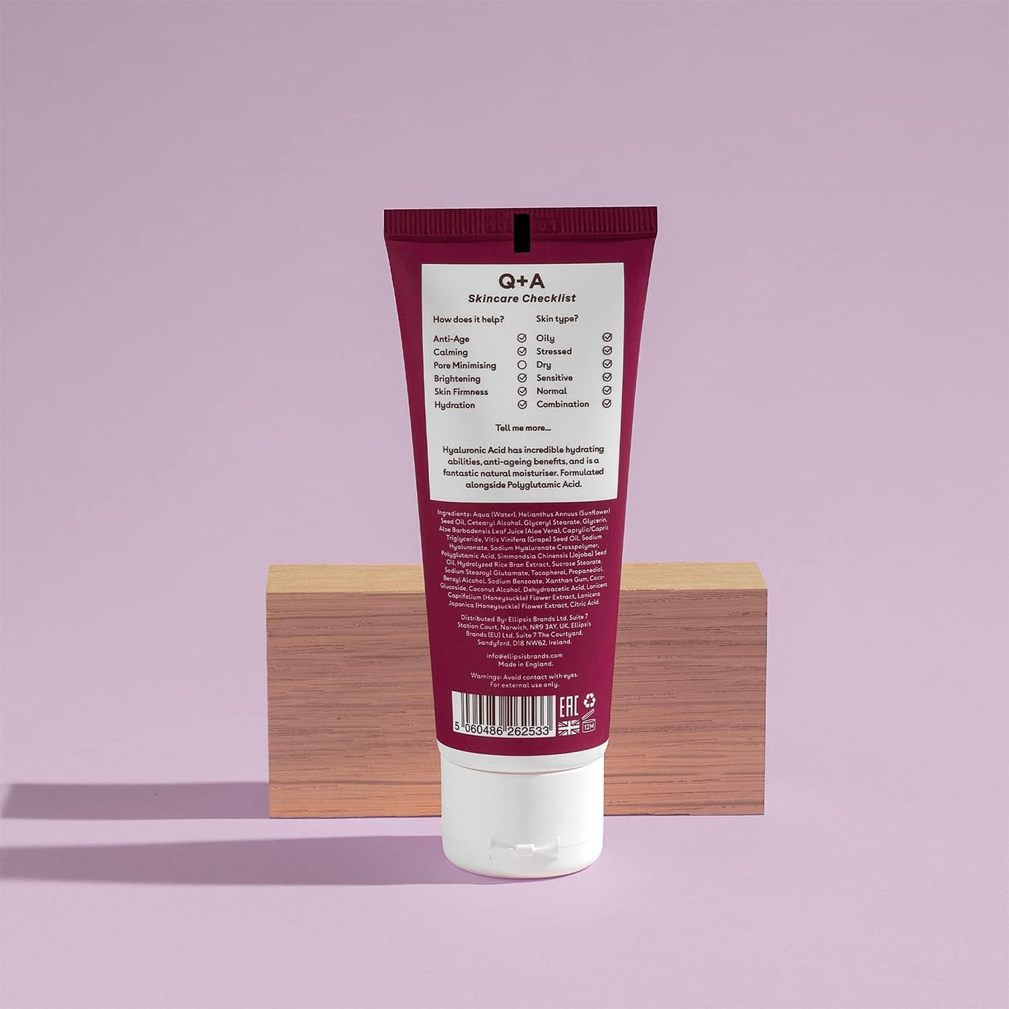 Q+A Hyaluronic Acid Daily Moisturiser
