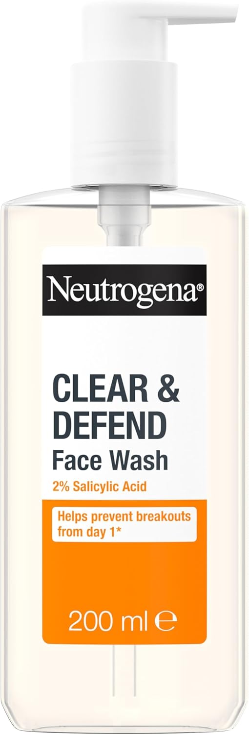 Neutrogena Clear & Defend Face Wash (1x 200ml)