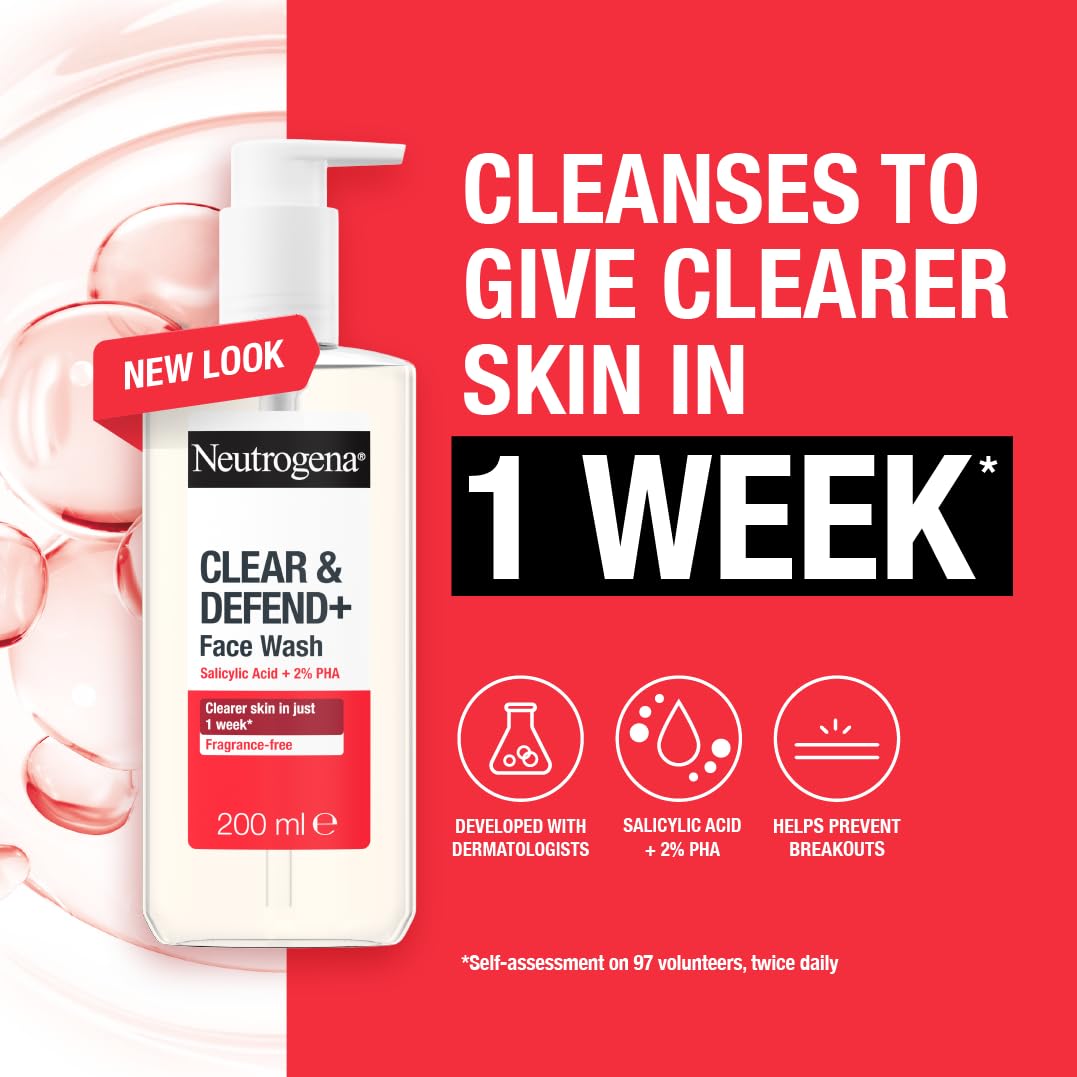 Neutrogena Clear & Defend+ Face Wash