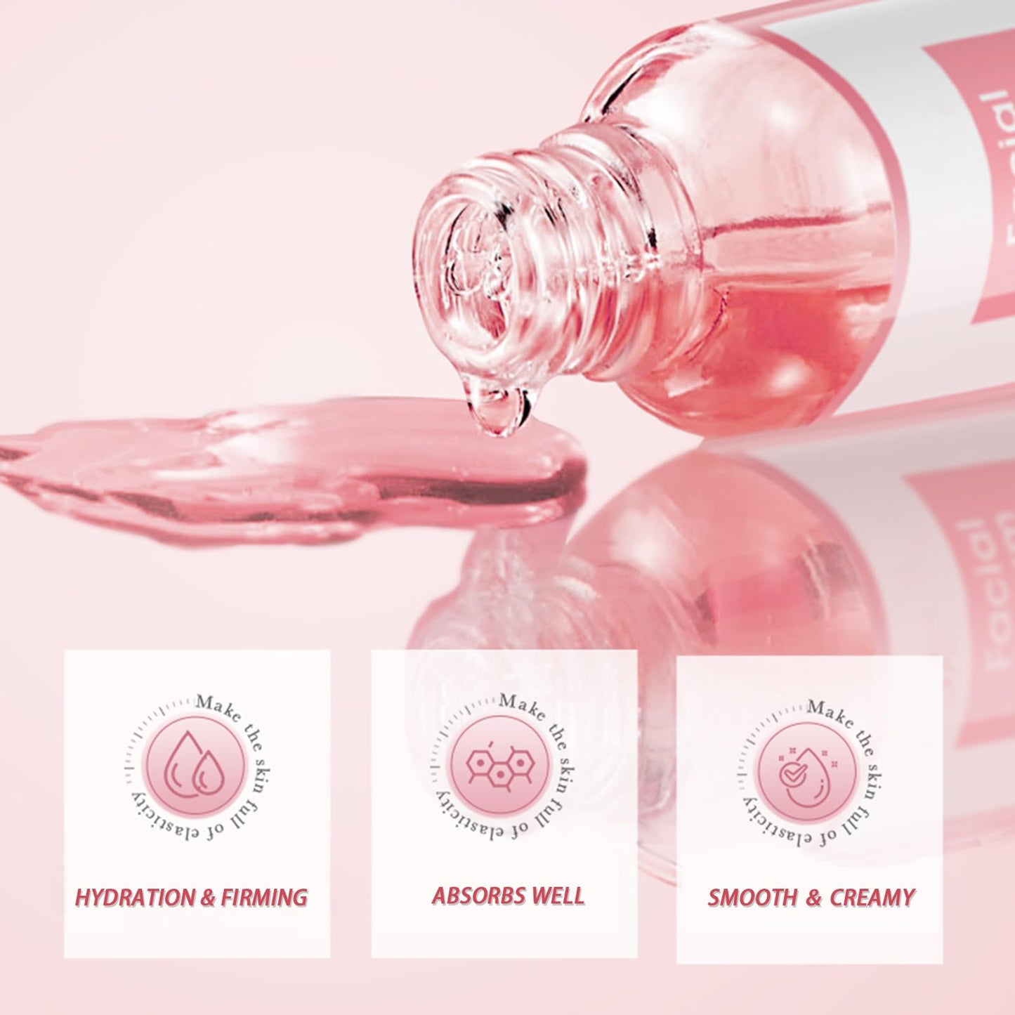 Hyaluronic Acid, Nicotinamide with Vitamin C & E Anti Aging Face Serum