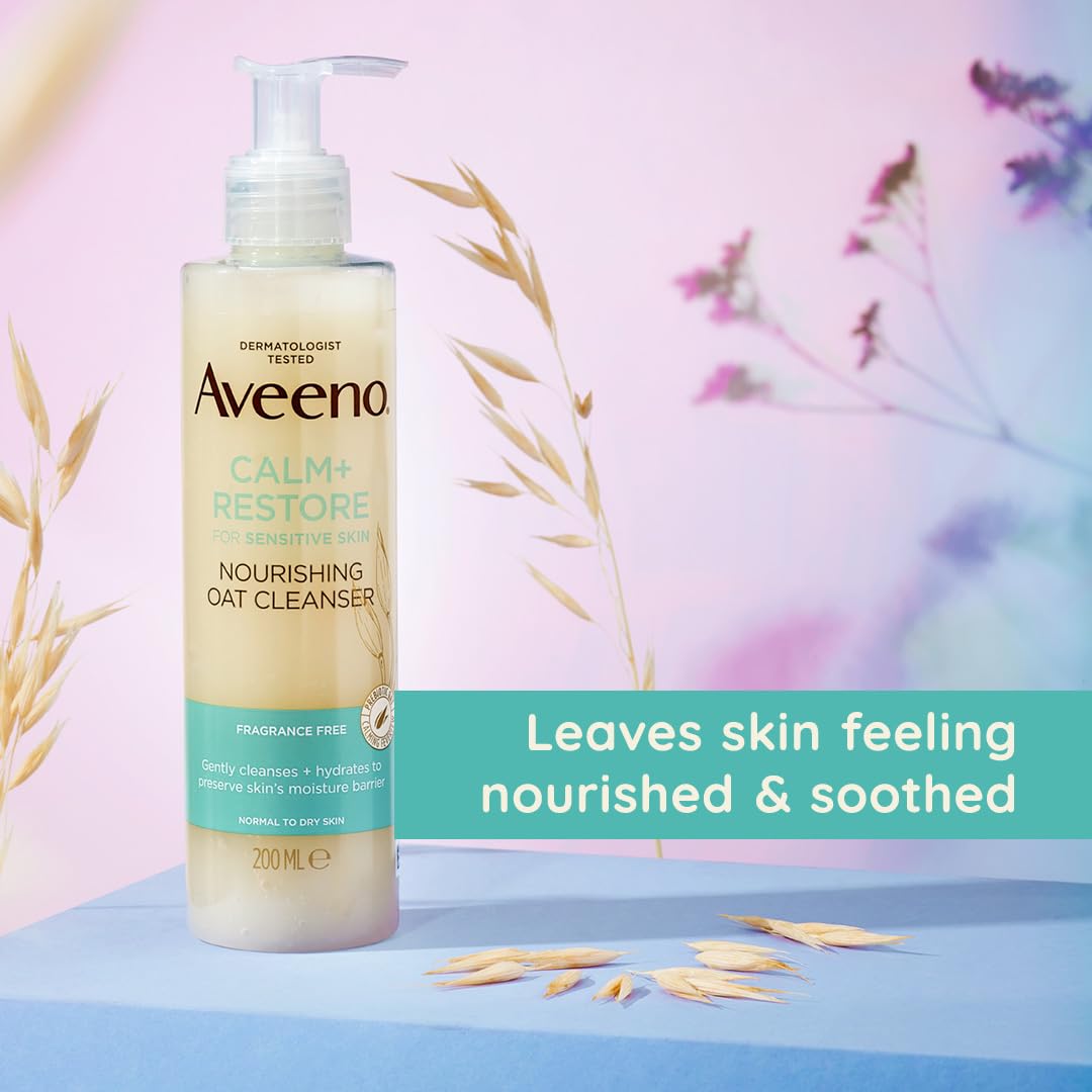Face Calm+Restore Nourishing Oat Cleanser