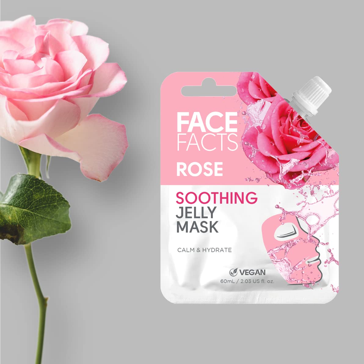 Face Facts Soothing Rose Jelly Mask