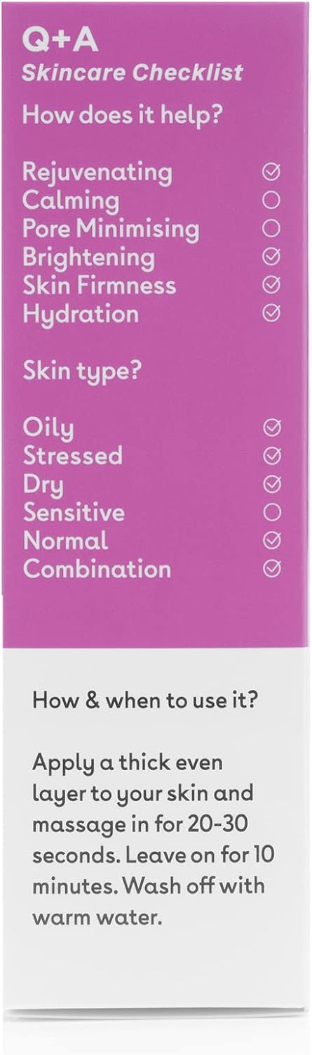 Q+A Vitamin A.C.E. Warming Gel Mask