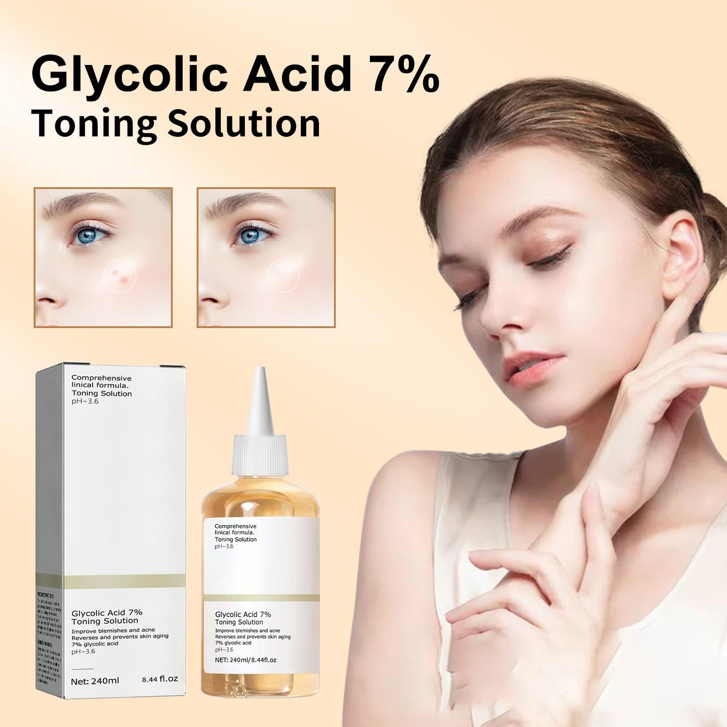 Glycolic Acid 7% Toning Resurfacing Formula