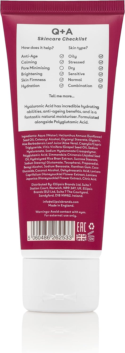 Q+A Hyaluronic Acid Daily Moisturiser