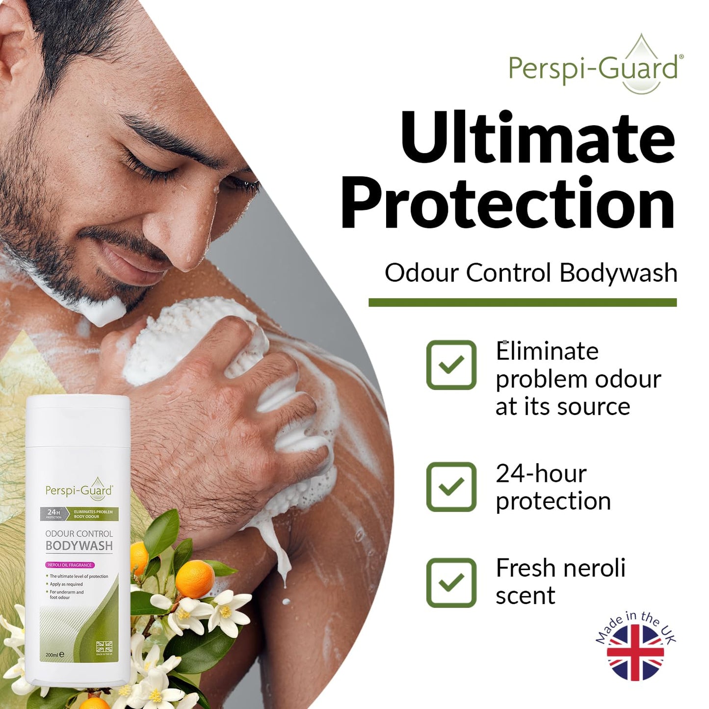 Antibacterial Body Wash for Body Odour