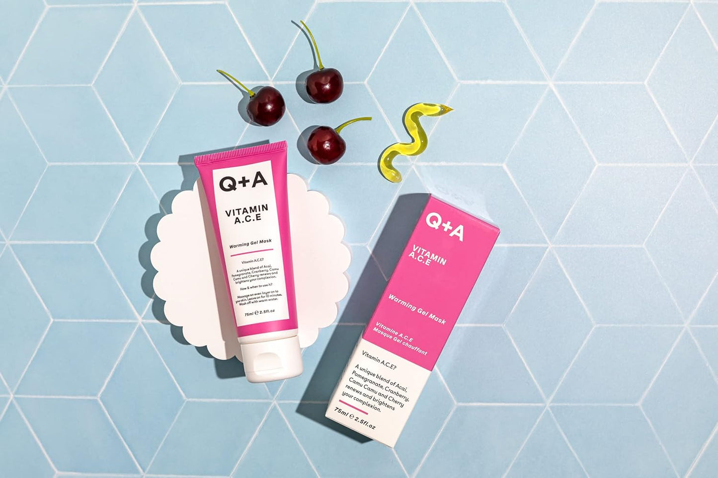 Q+A Vitamin A.C.E. Warming Gel Mask
