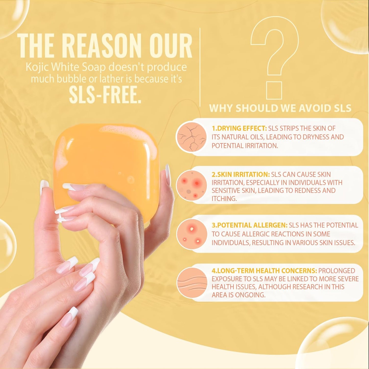Kojic Acid & Vitamin C Brightening Soap