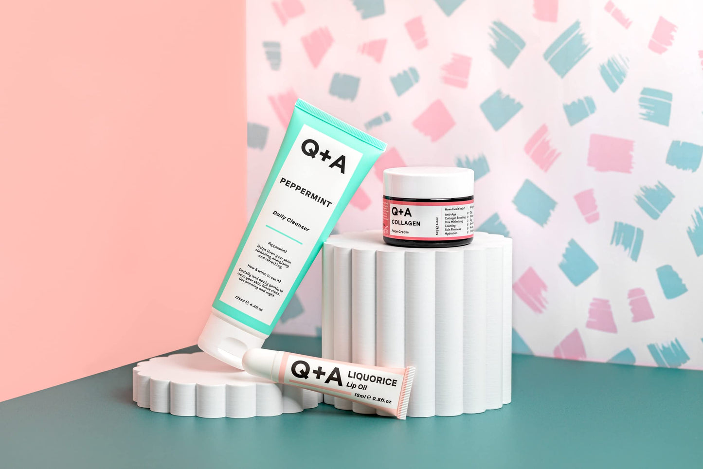 Q+A Niacinamide Gentle Exfoliating Face Cleanser