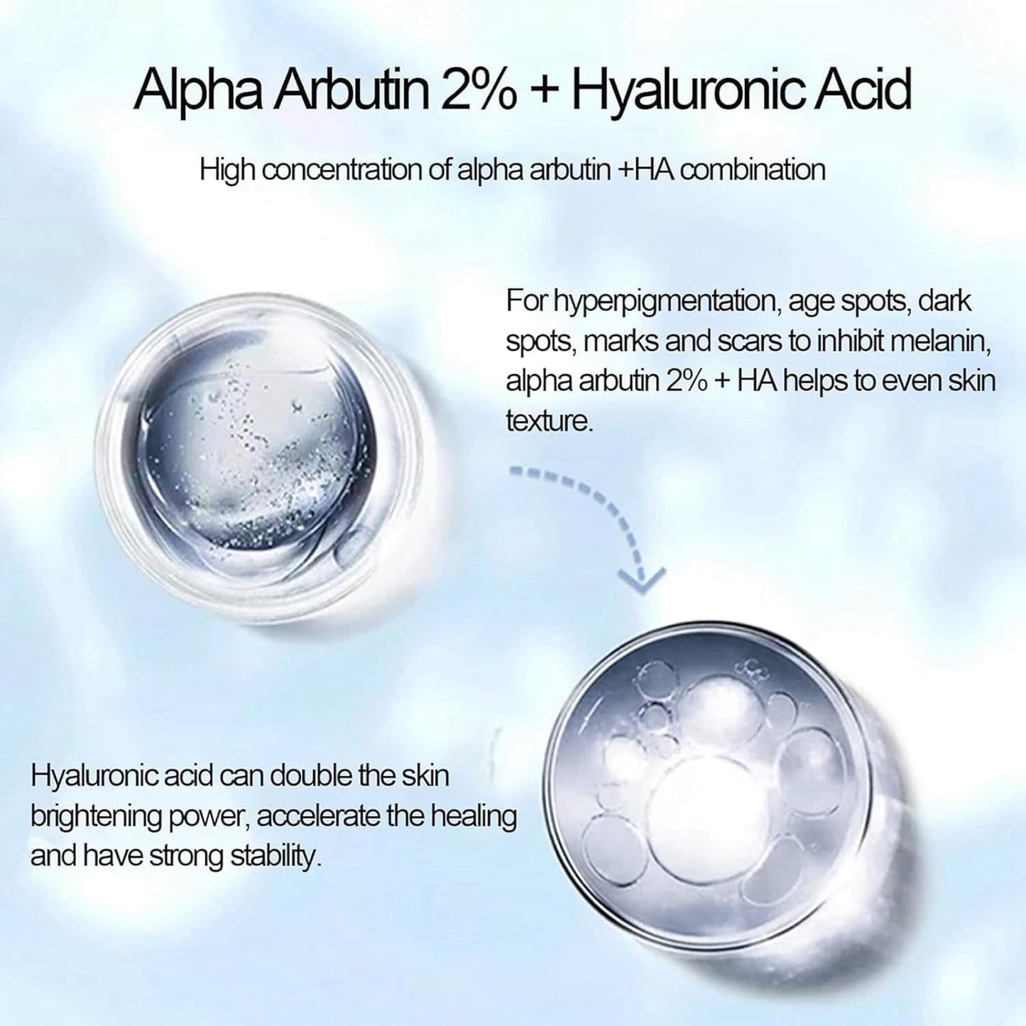 Alpha Arbutin 2% + Hyaluronic Acid