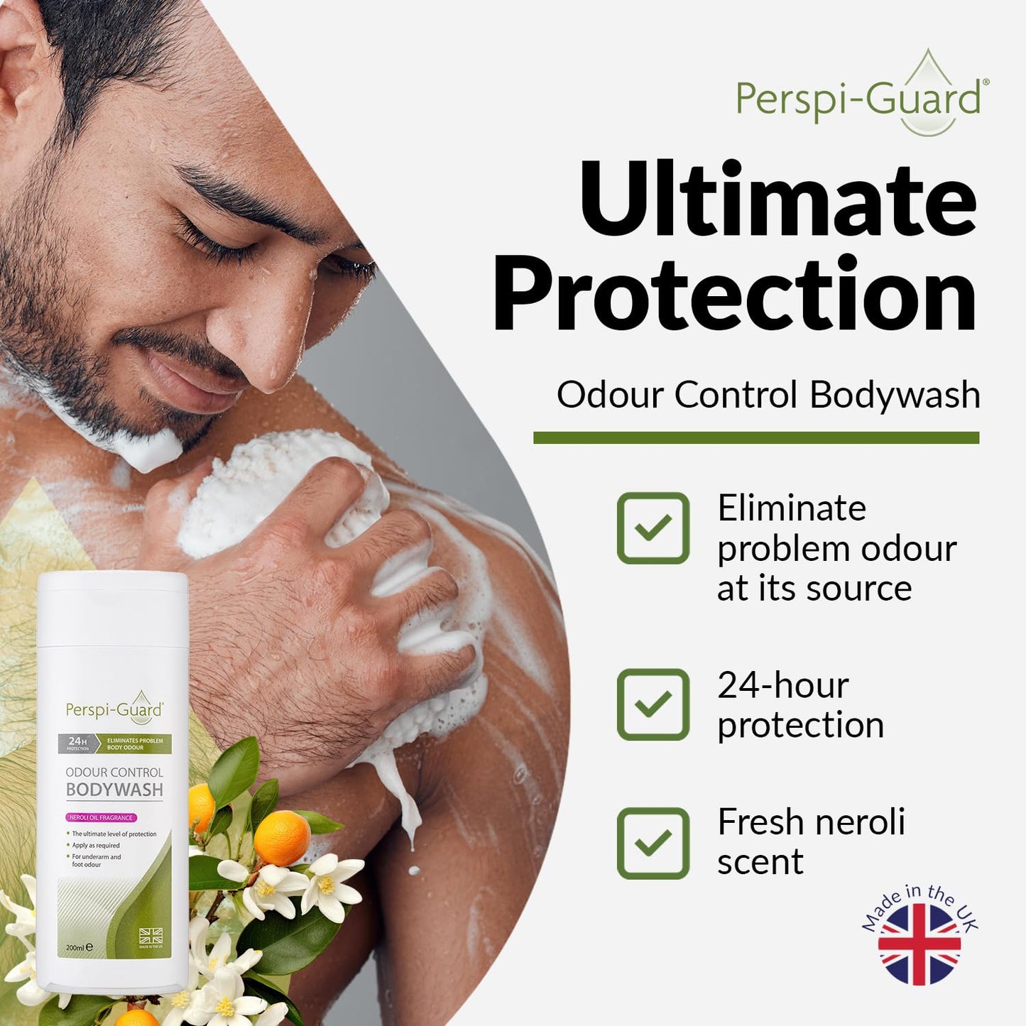 Antibacterial Body Wash for Body Odour