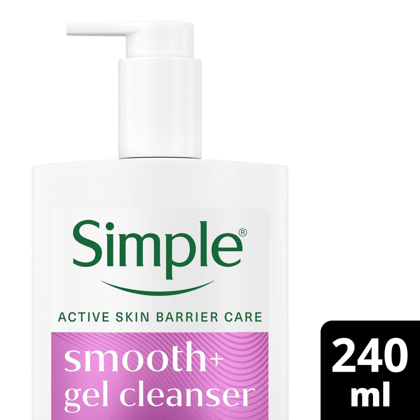 Simple Smooth+ Gel Facial Cleanser AHA + hyaluronic acid