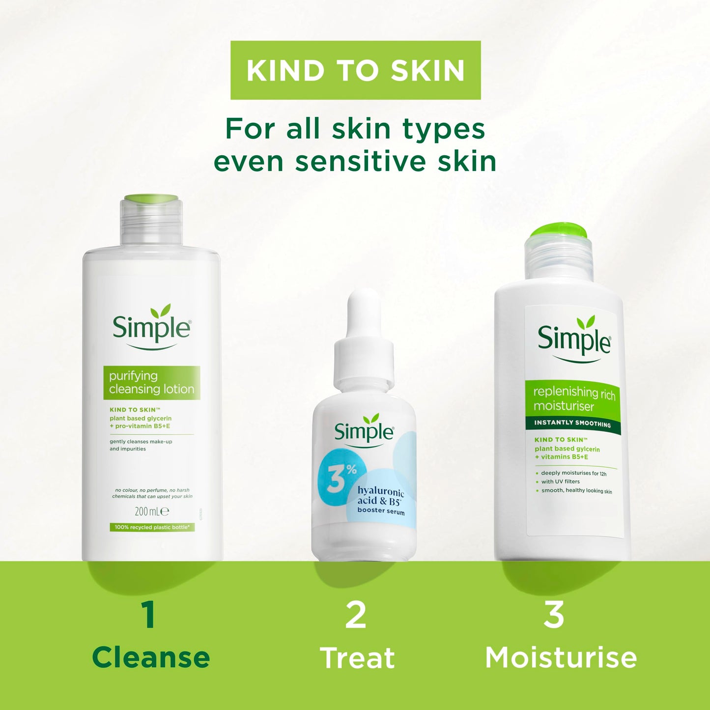 Simple Kind to Skin Purifying Cleansing Lotion Cleanser