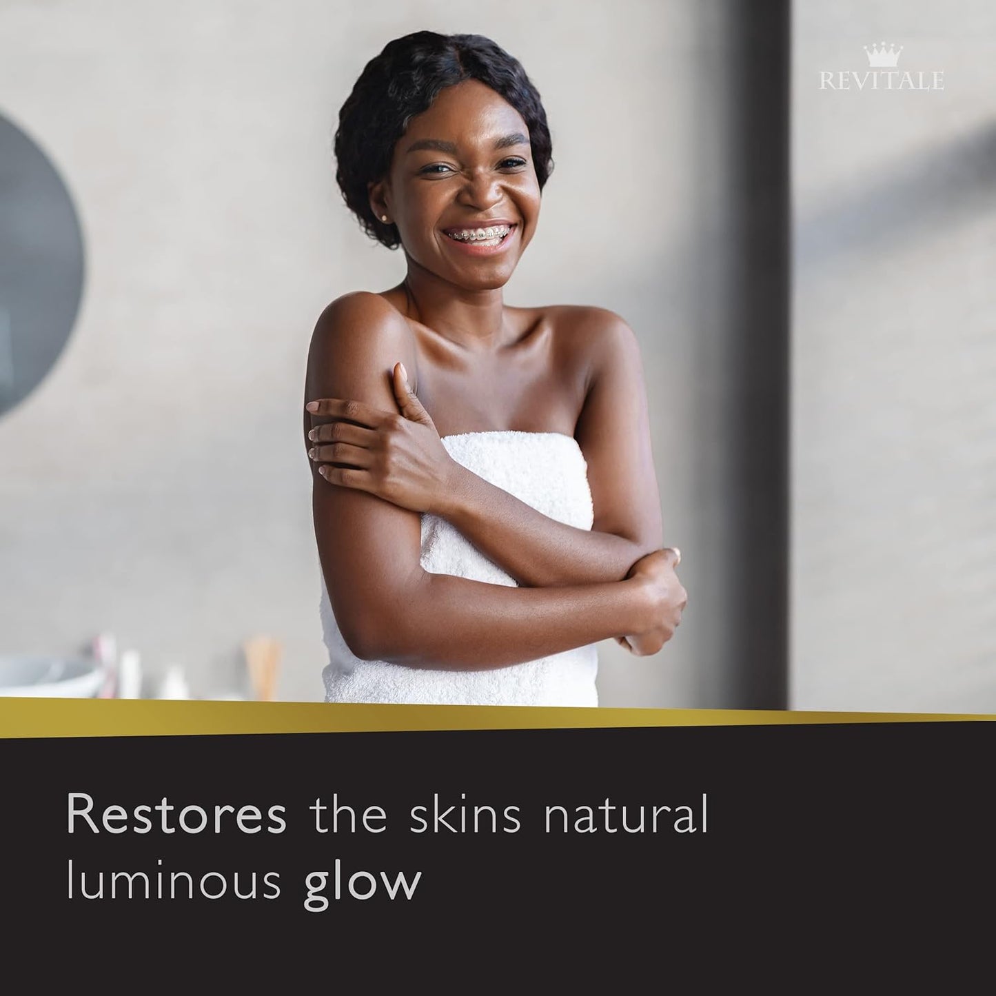 Revitale African Black Scrub Soap - Developed for Dry, Rough and Bumpy Complexions
