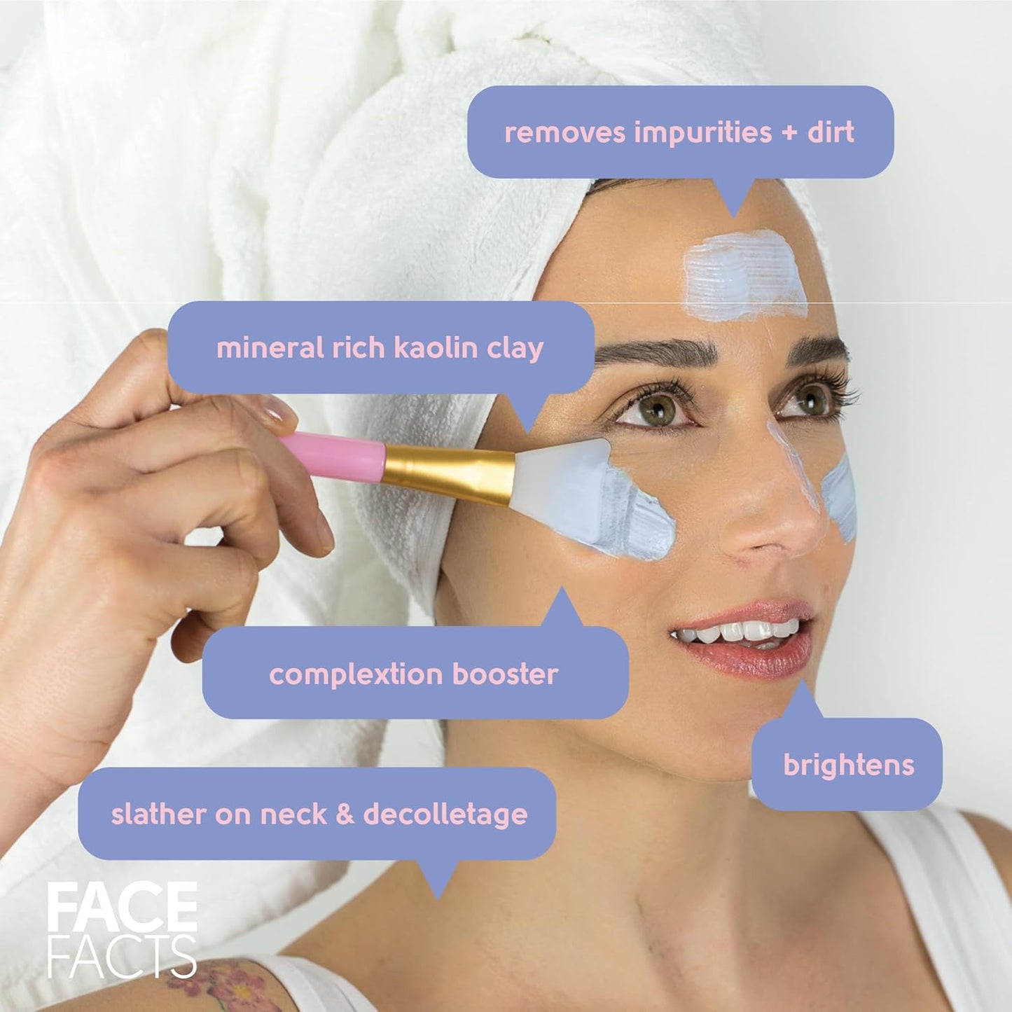 Antioxidant Blueberry Kaolin Clay Face Mask | Brightens + Nourishes | Vegan