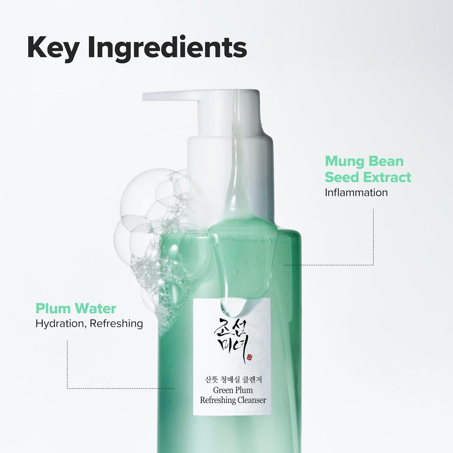 Beauty of Joseon Green Plum Refreshing Cleanser (100ml, 3.38 fl.oz.)