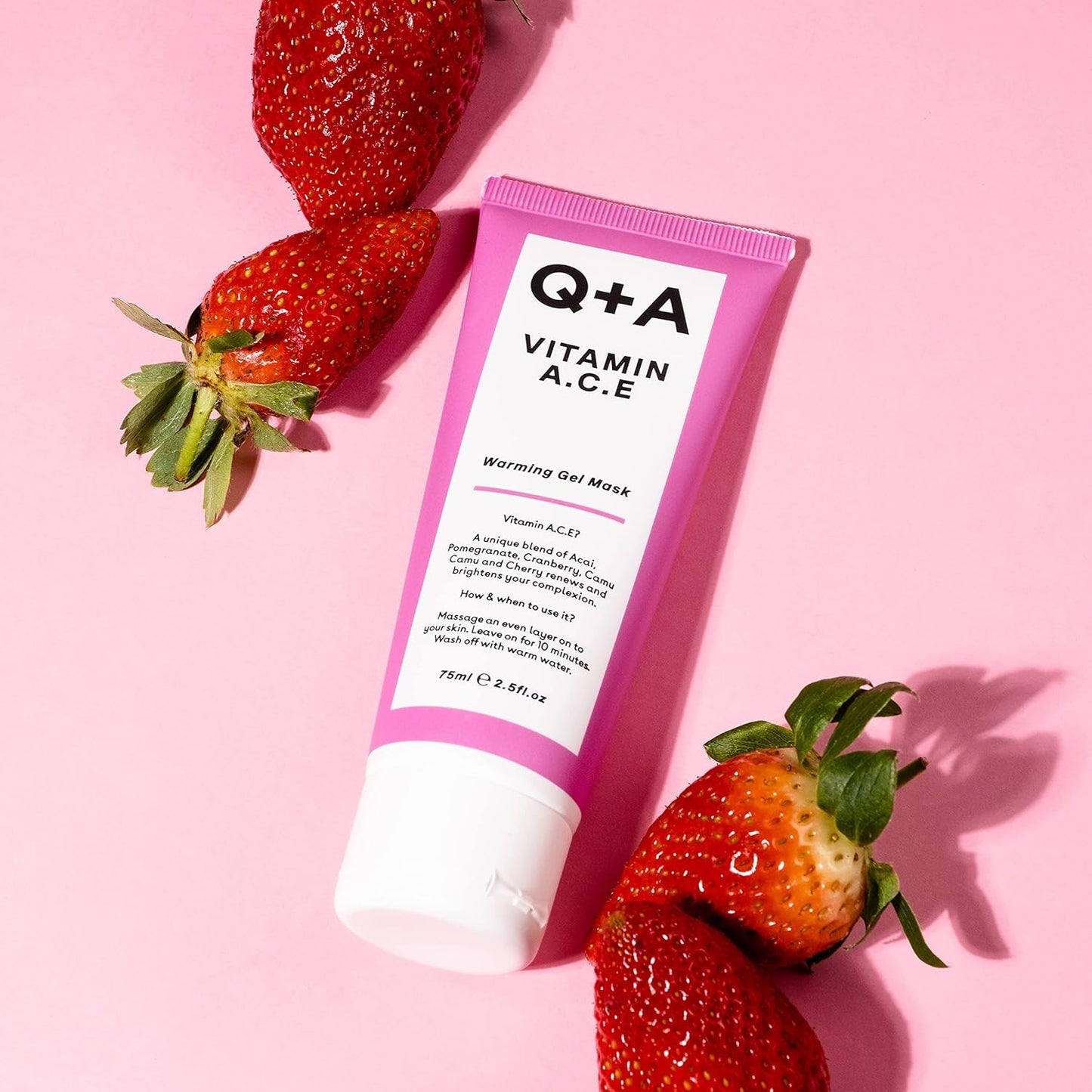 Q+A Vitamin A.C.E. Warming Gel Mask