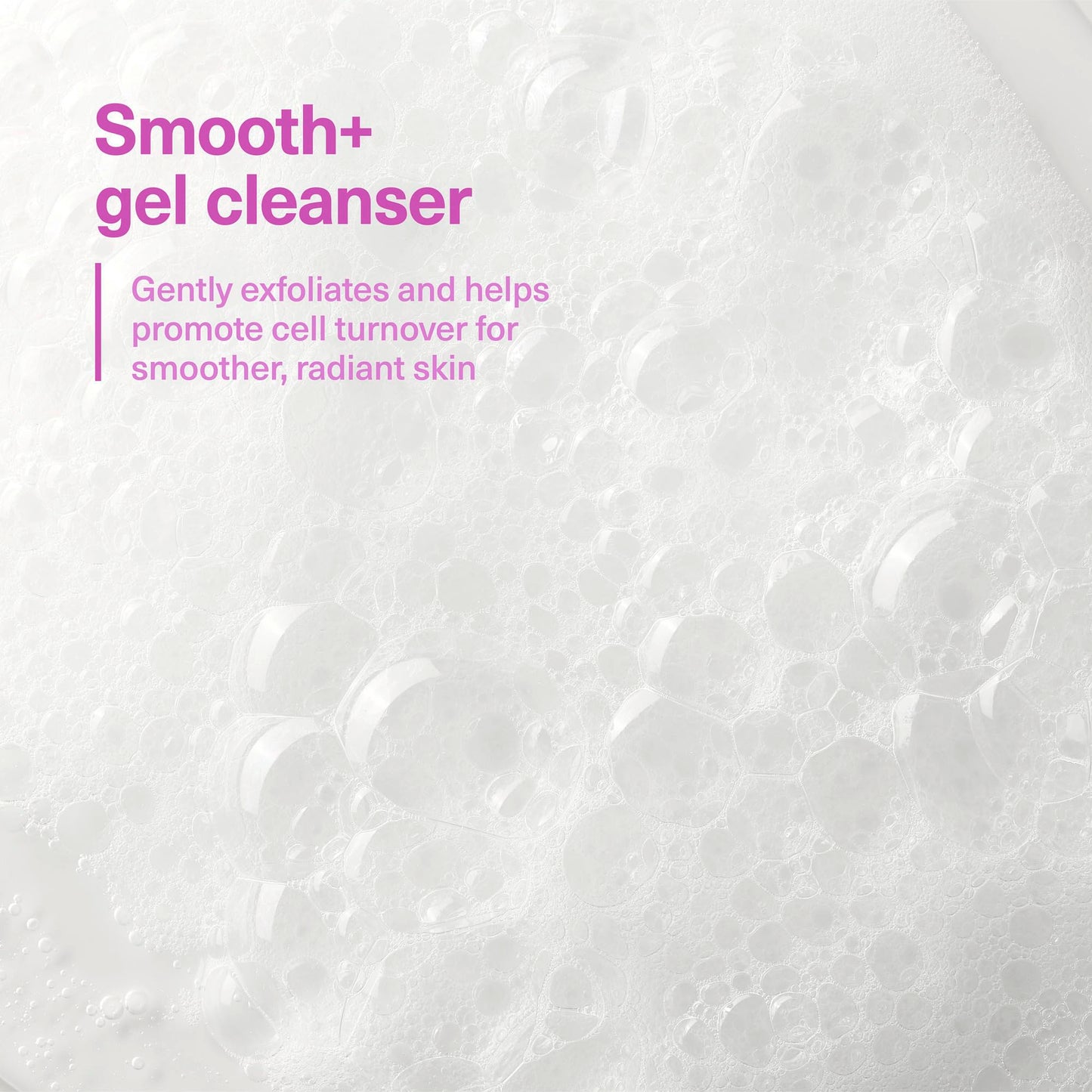 Simple Smooth+ Gel Facial Cleanser AHA + hyaluronic acid
