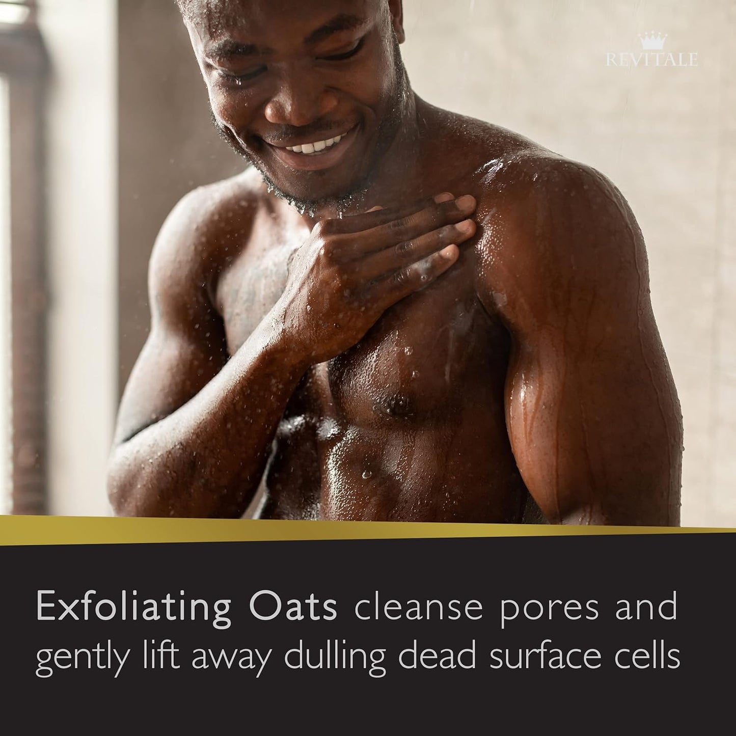 Revitale African Black Scrub Soap - Developed for Dry, Rough and Bumpy Complexions
