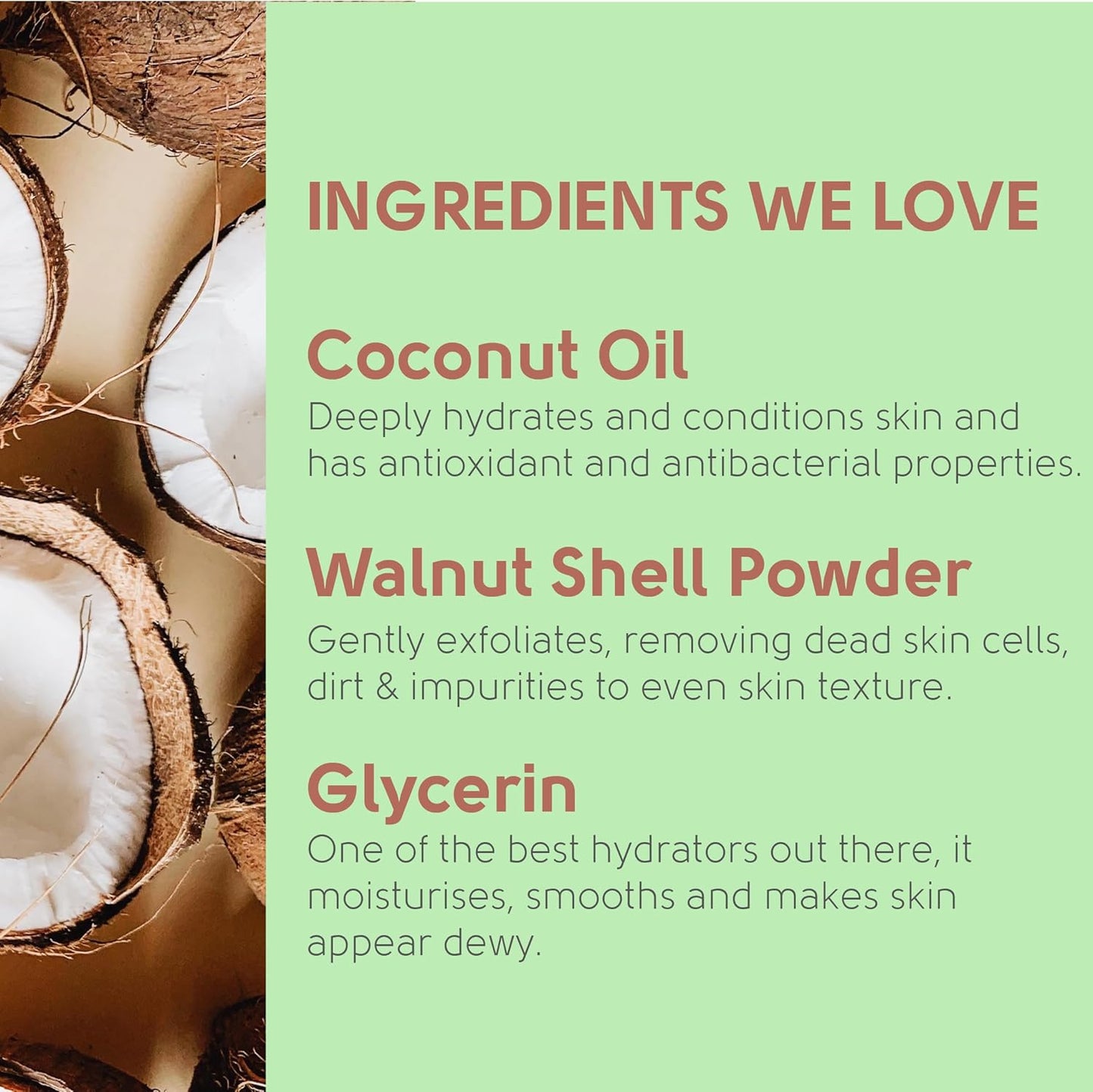 Face Facts Soothing Coconut Facial Scrub