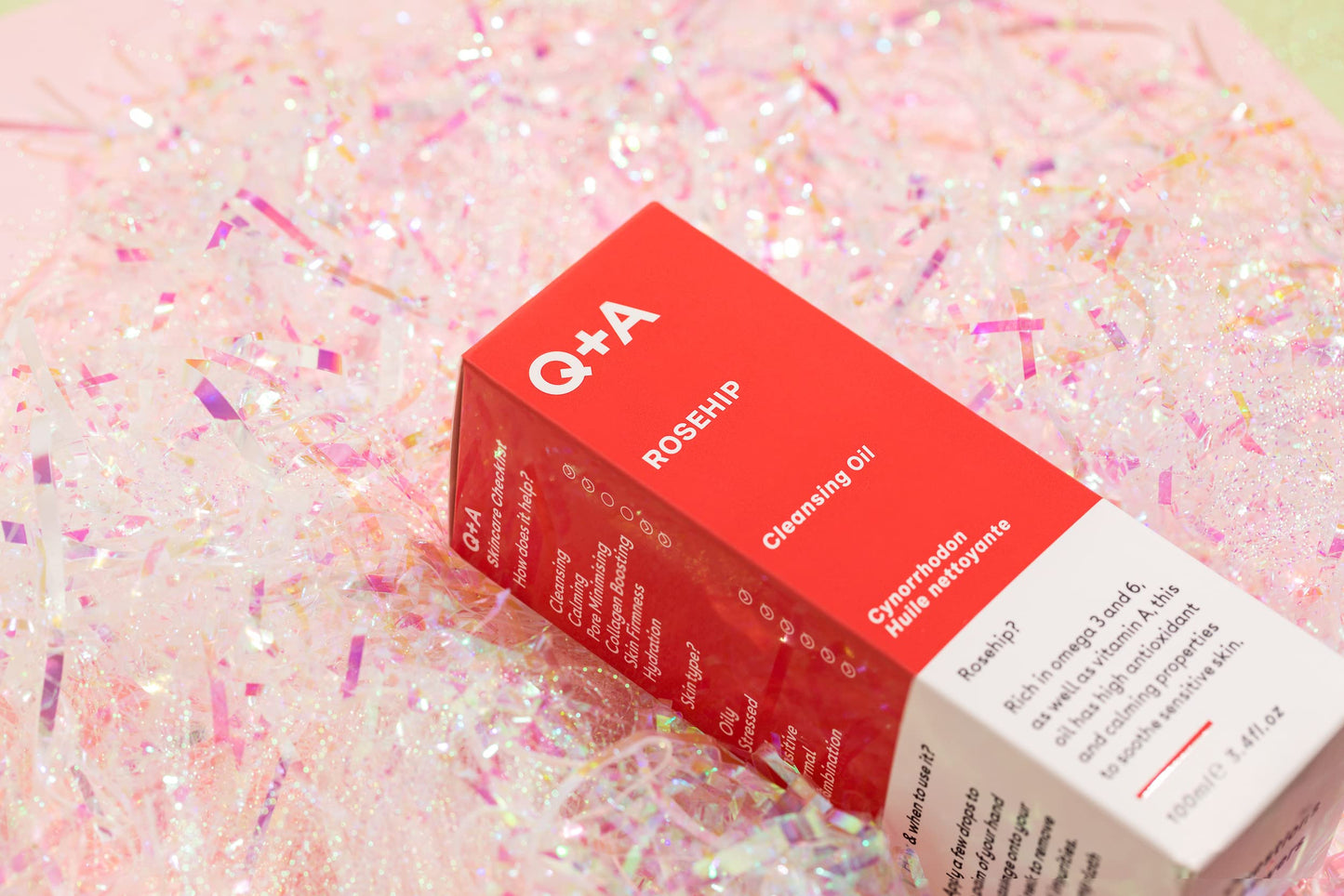Q+A Niacinamide Gentle Exfoliating Face Cleanser