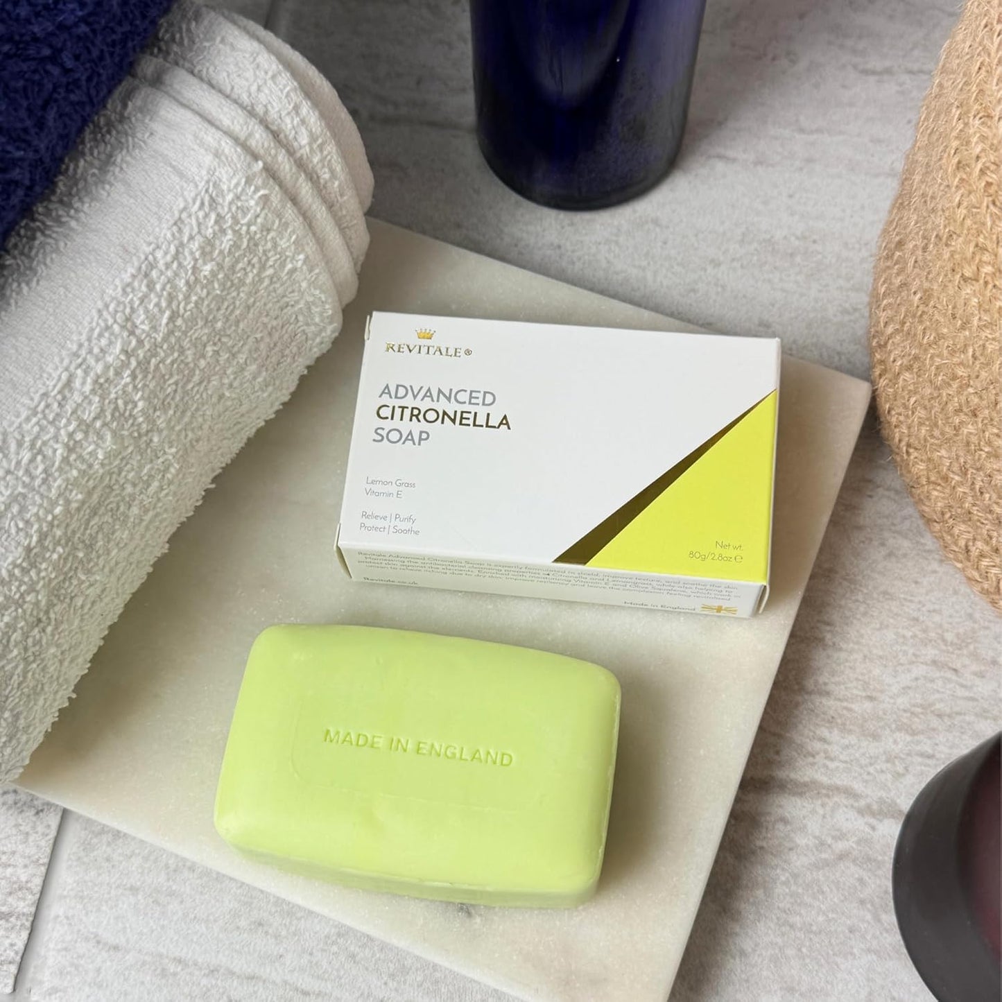 Revitale Advanced Citronella & Lemongrass Soap 80g