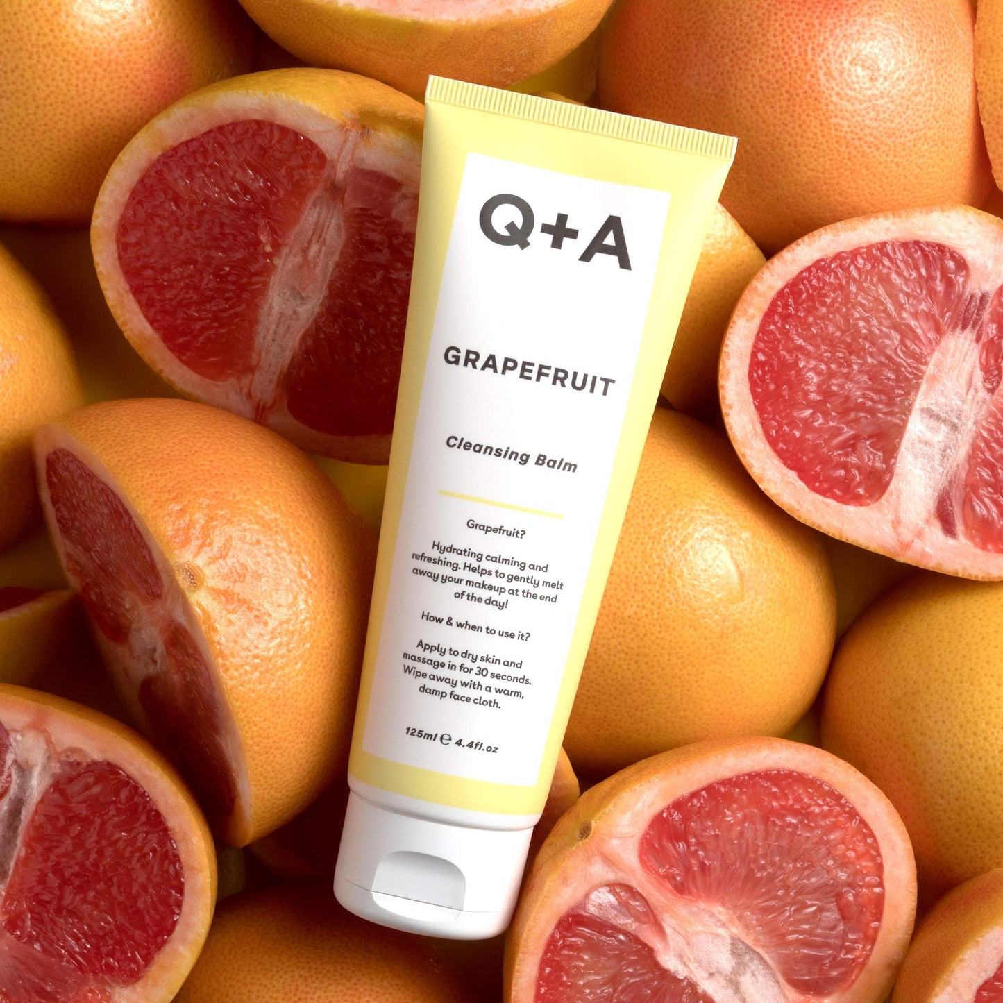Q+A Niacinamide Gentle Exfoliating Face Cleanser