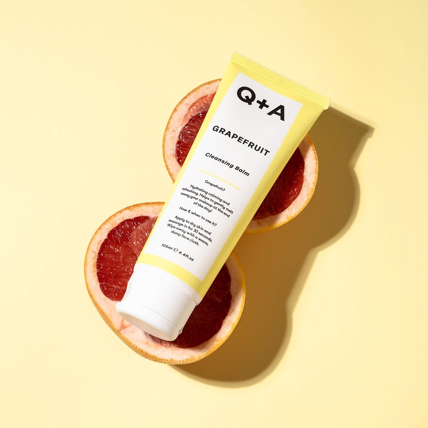 Q+A Niacinamide Gentle Exfoliating Face Cleanser