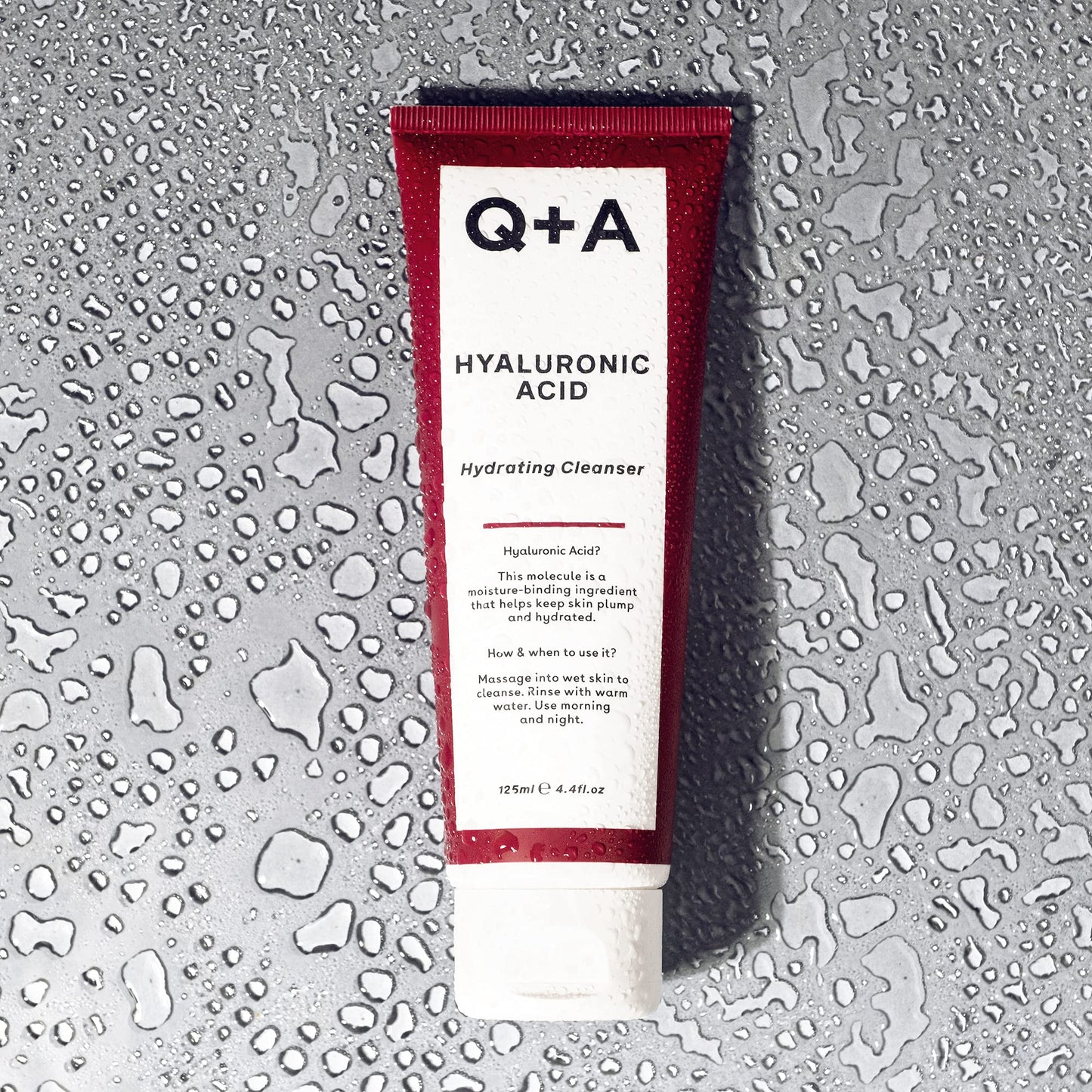 Q+A Niacinamide Gentle Exfoliating Face Cleanser