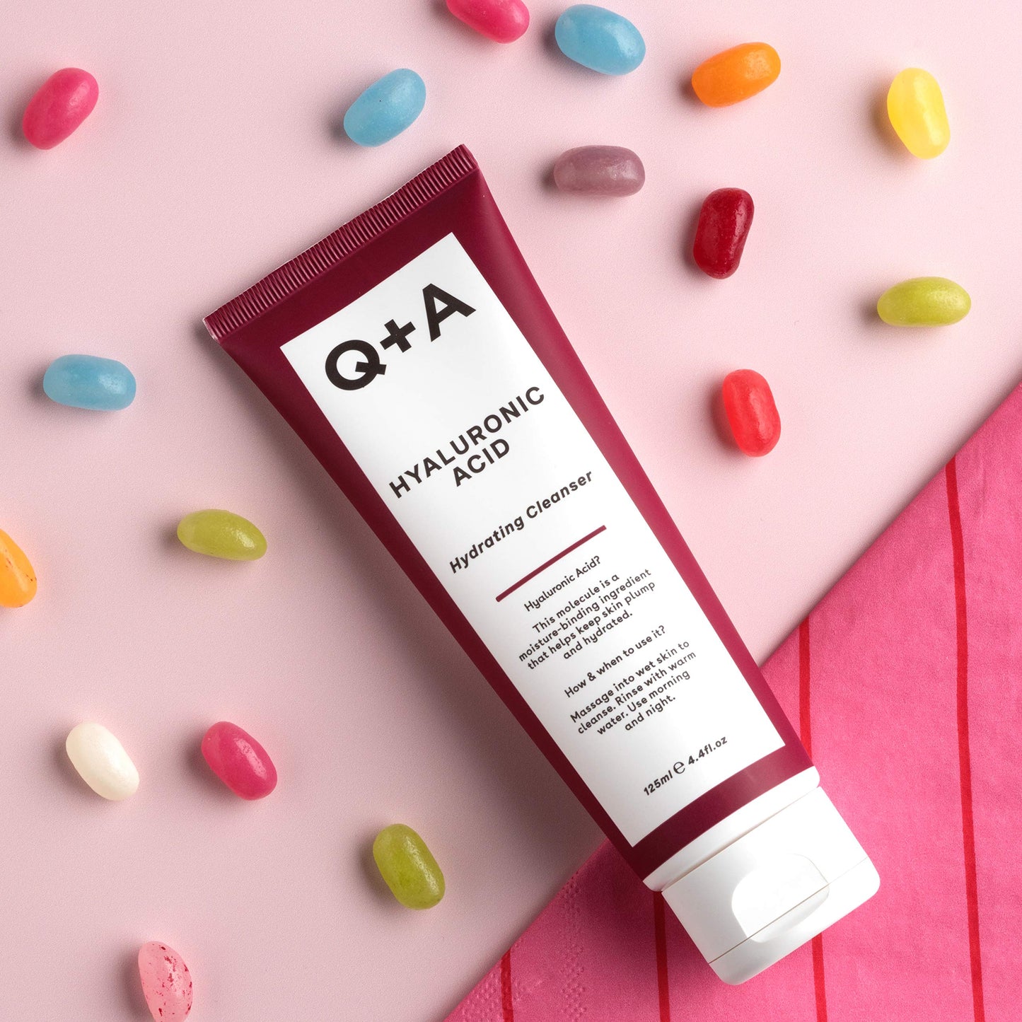Q+A Niacinamide Gentle Exfoliating Face Cleanser