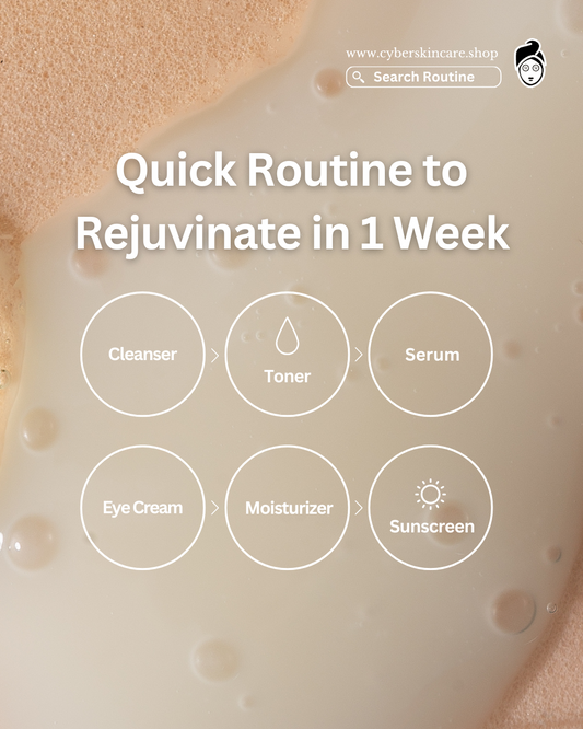 The Ultimate Skincare Routine: Rejuvenate Your Skin in Just One Week
