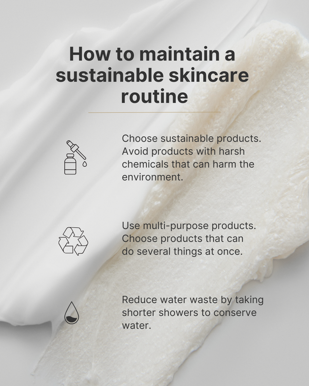 How to Maintain a Sustainable Skincare Routine