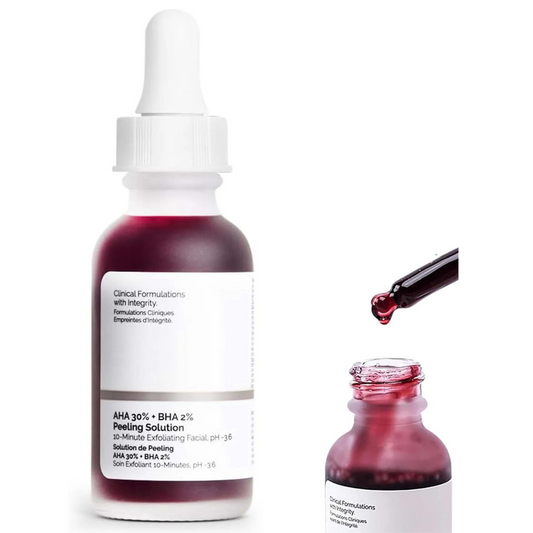 AHA 30% + BHA2% Peeling Solution